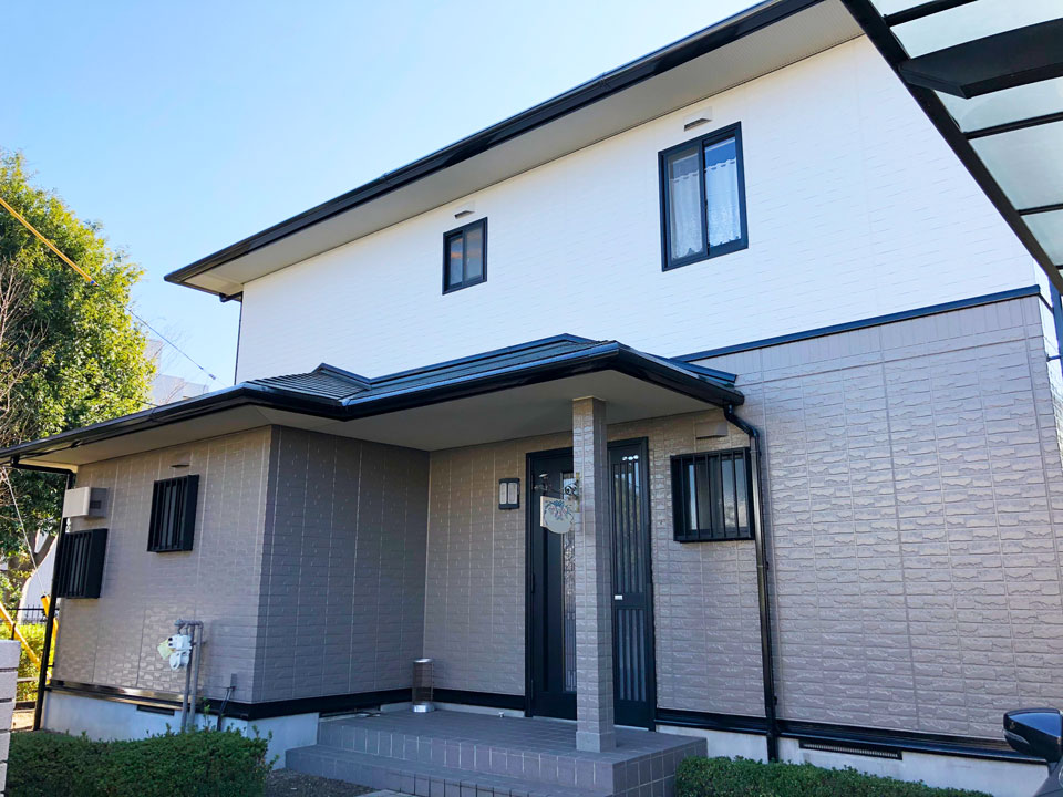 茨城県守谷市K様｜屋根外壁塗装工事